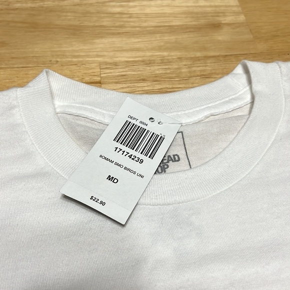 Of mice and men Metalcore alternative rock men’s medium nwt whit t-shirt band - Picture 5 of 8